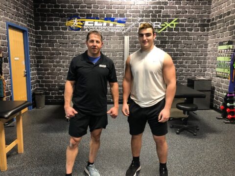 Anthony Girolamo getting Athlete of the Month