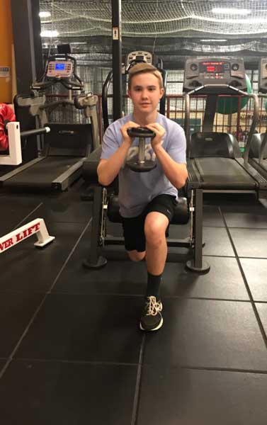 Jonathan Cobb workout pic