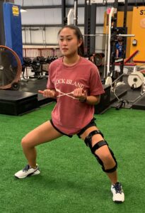 Liv Black working out