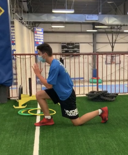 Matt working out